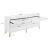 DUMBO 6-Drawer Low MDF Double Dresser