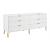 DUMBO 6-Drawer Low MDF Double Dresser