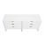 DUMBO 6-Drawer Low MDF Double Dresser