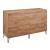 DUMBO 10-Drawer Tall MDF Double Dresser