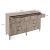 DUMBO 10-Drawer Tall MDF Double Dresser