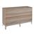 DUMBO 10-Drawer Tall MDF Double Dresser