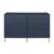 DUMBO 10-Drawer Tall MDF Double Dresser