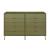 DUMBO 10-Drawer Tall MDF Double Dresser