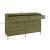 DUMBO 10-Drawer Tall MDF Double Dresser