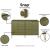 DUMBO 10-Drawer Tall MDF Double Dresser