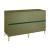 DUMBO 10-Drawer Tall MDF Double Dresser