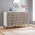 DUMBO 10-Drawer Tall MDF Double Dresser