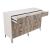 DUMBO 10-Drawer Tall MDF Double Dresser