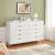 DUMBO 10-Drawer Tall MDF Double Dresser