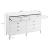 DUMBO 10-Drawer Tall MDF Double Dresser
