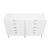 DUMBO 10-Drawer Tall MDF Double Dresser