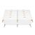 DUMBO 10-Drawer Tall MDF Double Dresser