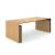Motion Executive Height Adjustable Desk w/Grommet & Box for Power Socket