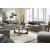 Dramatic Fabric Living Room Set