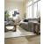 Dramatic Fabric Living Room Set