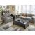 Dramatic Fabric Living Room Set