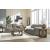 Dramatic Fabric Living Room Set