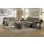 Draycoll Polyester Manual Reclining Living Room Set