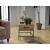 Drift Wood/Metal Rectangular Side Table