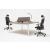 Ogi U Office Straight 2-Desk Bench