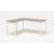 Ogi U Office Single Straight Desk, W55.1
