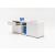 Standard Office Managerial Cabinet w/3 Drawers, 2 Open Shelves & Grommet