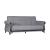 SM Breda Fabric Storage Sleeper Sofa with Wood Trim