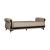 SM Breda Fabric Storage Sleeper Sofa with Wood Trim