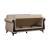 SM Breda Fabric Storage Sleeper Loveseat with Wood Trim