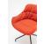 Baltic Soft Duo Fabric Office Swivel Chair w/Metal Base