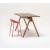 Viga Office Melamine/Veneer High Table, H35.4