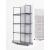 Tanca Convex Bookcase w/PET Acoustic Screen & 4 Shelves
