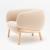 Grace 2 Wooden Base Armchair