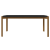 Gales 71-inch Dining Table w/Solid Wood Legs 