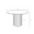 Hathaway 47.24-inch Solid Wood Round Dining Room Set w/Jardin Chairs
