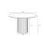 Hathaway 59-inch Solid Wood Round Dining Table 