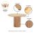 Hathaway 59-inch Solid Wood Round Dining Table 
