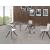 Cuatro Extendable Dining Room Set w/Olga Chairs