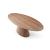 Bruno Oval Wood Veneer Dining Table