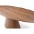 Bruno Oval Wood Veneer Dining Table