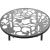 Devon Tree Design Indoor/Outdoor Bistro Dining Table