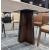 6344 Rectangular Carrara Luxury Marble Dining Table with Architectural Legs