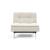 Dublexo Deluxe Fabric Chair w/Stainless Steel Legs