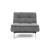 Dublexo Deluxe Fabric Chair w/Stainless Steel Legs