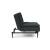 Dublexo Deluxe Fabric Chair w/Dark Wood Styletto Legs