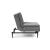 Dublexo Deluxe Fabric Chair w/Dark Wood Styletto Legs