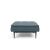 Dublexo Deluxe Fabric Chair w/Dark Wood Styletto Legs