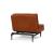 Dublexo Deluxe Fabric Chair w/Dark Wood Styletto Legs