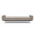 Dublexo Deluxe Fabric Sofa Bed w/Arms & Stainless Steel Legs